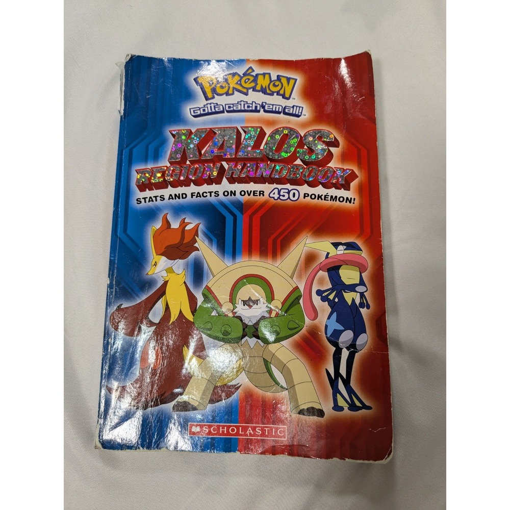 Pokémon Kalos Region Handbook By Scholastic (2014)‎